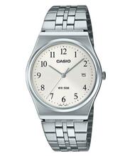 Meeste käekell Casio MTP-B145D-7B, hõbe/valge
