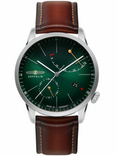 Meeste kell Zeppelin 8366-4 Flatline Automatic, 40 mm, tumeroheline