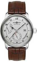 Meeste käekell Zeppelin Friedrichshafen 8590-1 85901, 42 mm, pruun
