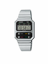 Meeste kell Casio Vintage A100WE-1AEF, hõbedane