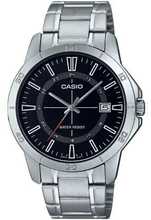 Meeste kell Casio MTP-V004D-1C, hõbedane käekett