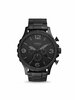Meeste käekell Fossil Nate JR1401, must