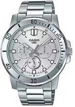 Meeste kell Casio MTP-VD300D-7E, ZD268C, hõbedane
