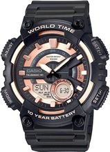 Meeste kell Casio Gerton AEQ-110W-1A3VDF, karbis, must