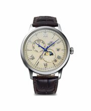 Meeste käekell Orient Classic Bambino 2nd Generation Version9 Sun & Moon Automatic RA-AK0803Y30B