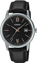 Meeste käekell Casio MTP-V002L-1B3, must