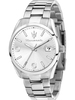 Meeste kell Maserati Attrazione R8853151014, hõbedane