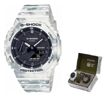 Meeste kell Casio G-Shock GAE-2100GC-7AER, ZD156C, valge