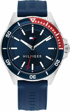 Meeste käekell Tommy Hilfiger Logan, sinine sihverplaat