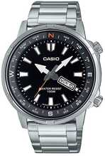 Meeste kell Casio MTD-130D-1A4, must/hõbe