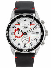 Meeste käekell Perfect CH02L - CHRONOGRAF, hõbe