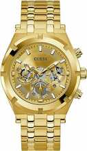 Meeste käekell Guess Continental GW0260G4, kuldne
