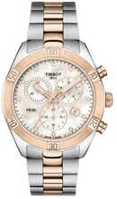 Tissot PR 100 Sport Chic Chronograph T101.917.22.116.00, pärlmutter