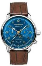 Zeppelin Mediterranee 96363, 42 mm, sinine