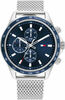 Meeste käekell Tommy Hilfiger 1683485, hõbedane