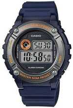 Meeste kell Casio W-216H-2BVDF, sinine + karp
