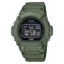 Casio W-219HC-3BVDF, roheline