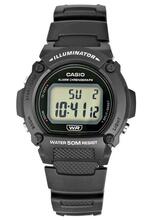 Meeste kell Casio W-219H-1A, must