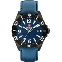 Meeste käekell Swiss Military Hanowa SMWGB0000250, must