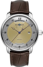 Meeste käekell Zeppelin Friedrichshafen 8562-5 85625, 40 mm pruun