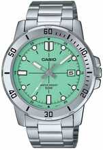Meeste kell Casio Diver MTP-VD01D-3E1, 45 mm, aqua green