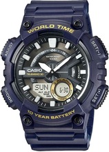 Meeste käekell Casio AEQ-110W-2AVDF, analoog-digitaalne kvarts