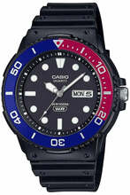 Meeste kell Casio MRW-230H-1E2VDF, 45 mm, must