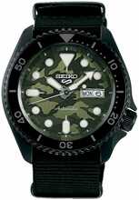 Meeste kell Seiko 5 Sports SRPJ37K1, must