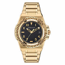 Meeste kell Versace VE3I00522, 44 mm, must