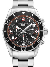 Meeste käekell Swiss Alpine Military Raptor Chronograph 7029.9136, 42 mm