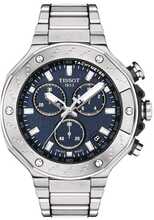 Meeste käekell Tissot T-Race Chronograph T141.417.11.041.00, sinine