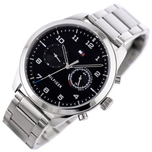 Meeste käekell Tommy Hilfiger Patrick 1791784, ZF034C, must