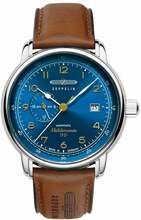 Meeste käekell Zeppelin Mediterranee 96683, 40 mm, sinine