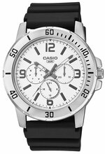 Meeste kell Casio Collection MTP-VD300-7B, hõbe/must