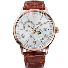 Meeste käekell Orient Classic Bambino 2nd Generation Version9 Sun & Moon Automatic RA-AK0801S30B