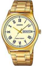 Meeste kell Casio MTP-V006G-9B, kollane