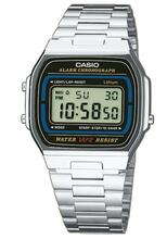 Meeste kell Casio Vintage A164WA-1VES, hõbedane