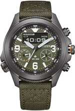 Meeste käekell Citizen Promaster Land Eco-Drive JV1005-02W, roheline