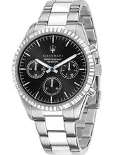 Meeste kell Maserati Competizione R8853100023, hõbe