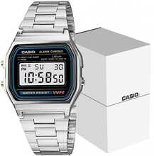 Meeste kell Casio A158WA-1D, hõbe