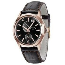 Meeste käekell Zeno Watch Basel Gentleman Big Date Quartz 6662-7004Q-PGR-F1, 42 mm, kullatud