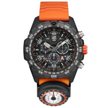 Meeste käekell Luminox Bear Grylls Survival Chronograph MASTER Series Compass XB.3749, must