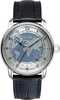 Meeste kell Zeppelin Friedrichshafen 85963, 42 mm, sinine