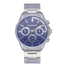 Meeste käekell Radiant RA589703, 44 mm, hõbe/must