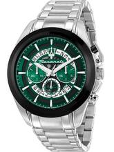Meeste kell Maserati Traguardo R8873612060, hõbe