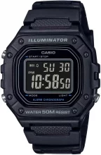 Meeste käekell Casio W-218H-1B, must