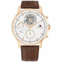 Meeste kell Tommy Hilfiger STEWART S7296991, 44 mm, valge