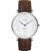 Meeste käekell Millner Regents, 39 mm, hõbe/pruun