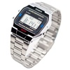 Meeste kell Casio A163WA-1QES, hõbedane