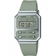 Meeste kell Casio A100WEF-3AEF, roheline